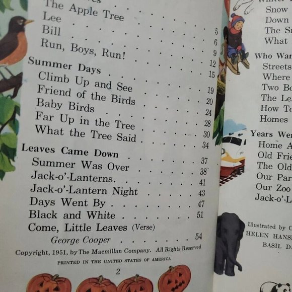 Two Boys And A Tree Gates Huber Salisbury 1951 Vintage Macmillian Reader - Picture 5 of 5